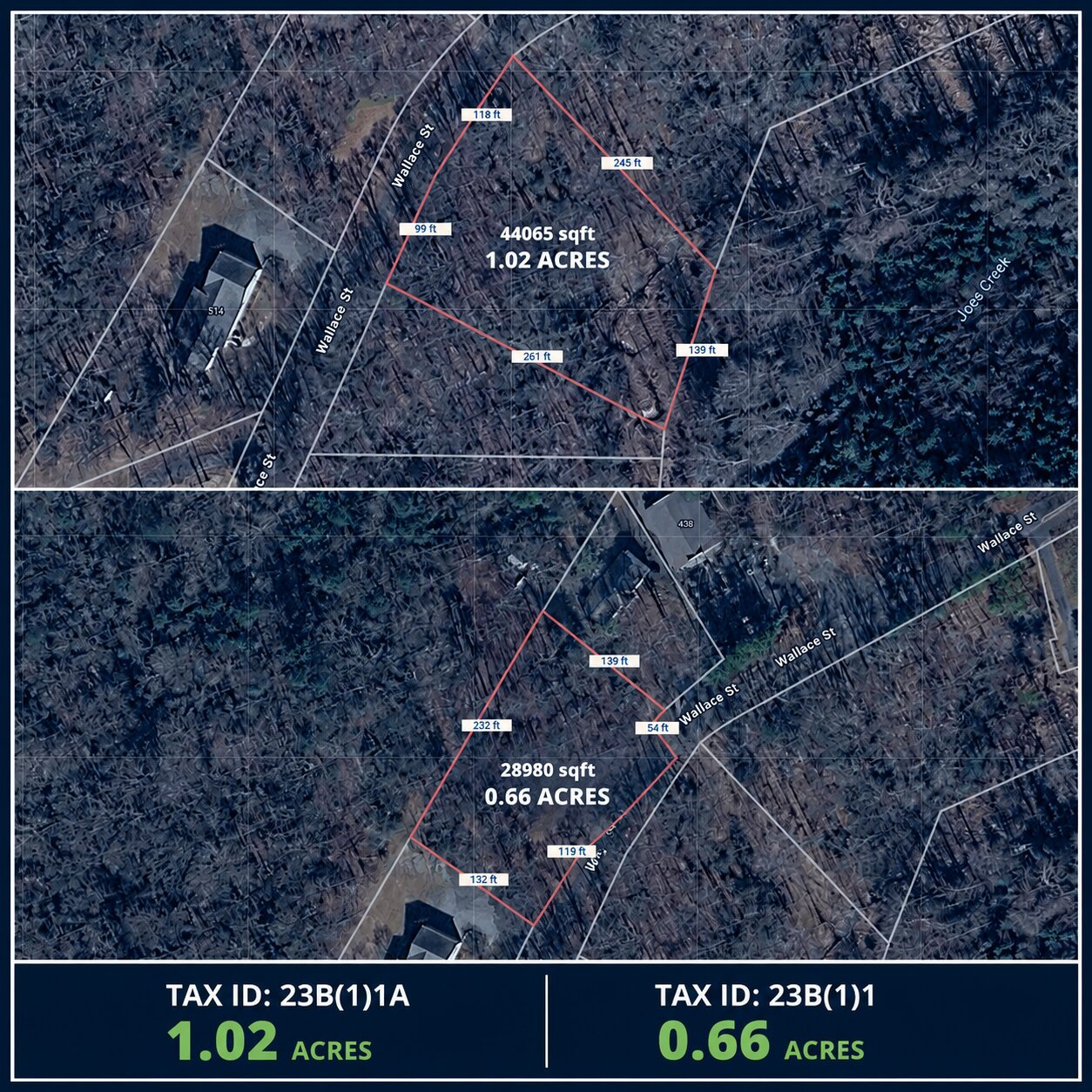 Terreno residencial en Wallace St, Warsaw, VA 22572