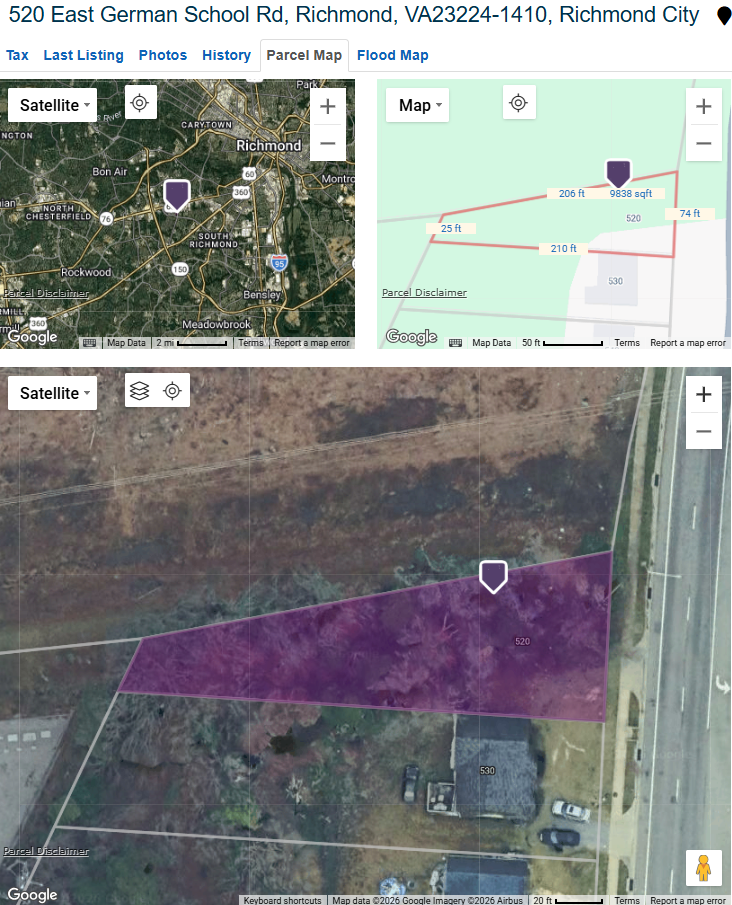 Terreno residencial en XXXX E German School Rd, Richmond, VA 23224