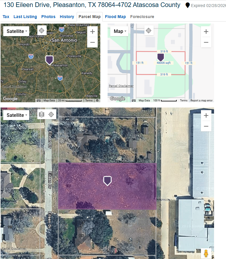 Vacant Residential Lot at XXXX Eileen Dr, Pleasanton, TX 78064