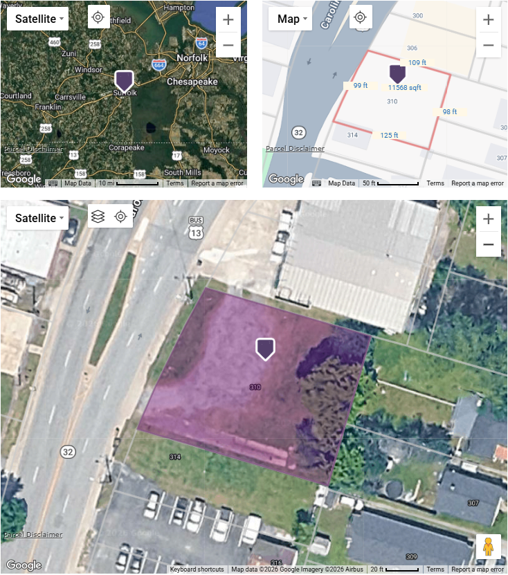 Terreno comercial en XXXX Carolina Ave, Suffolk, VA 23434