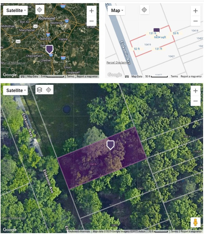 Vacant Residential Lot at XXXX Elokomin Ave, Richmond, VA 23237