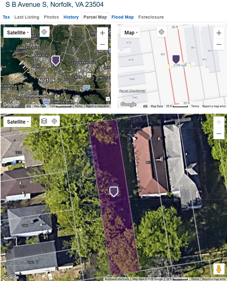 Vacant Residential Lot at XXXX B Ave, Norfolk, VA 23504
