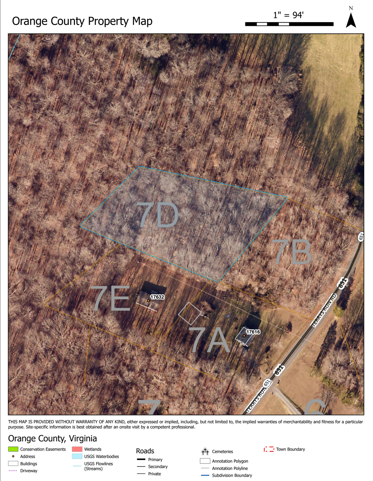 Vacant Agricultural Lot at Terry's Run Rd, Thornhill, VA 22960